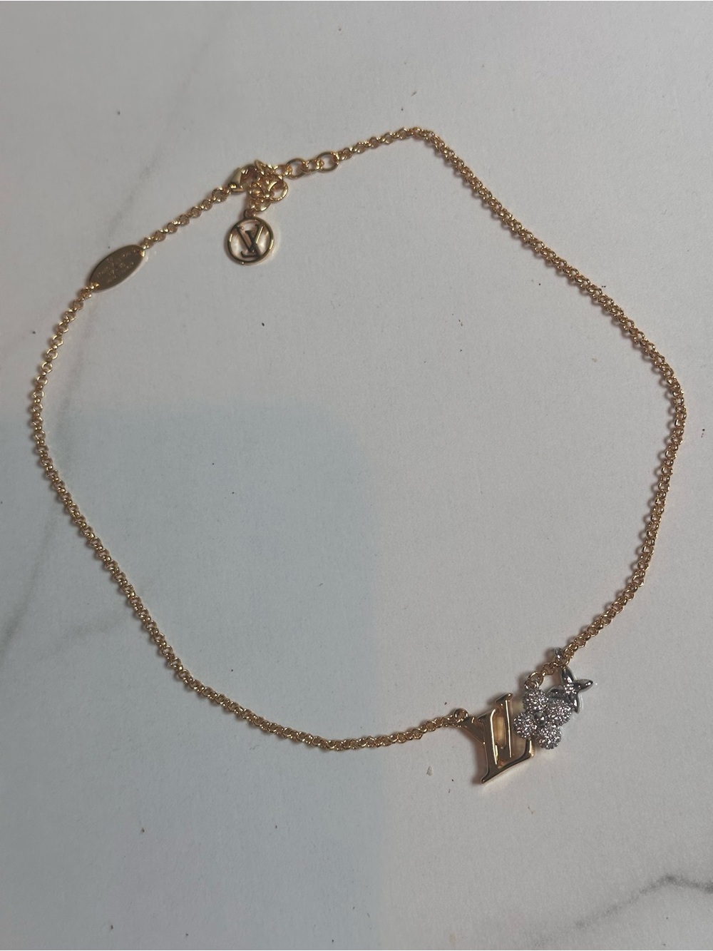 Louis Vuitton LV Gram Pendant Necklace